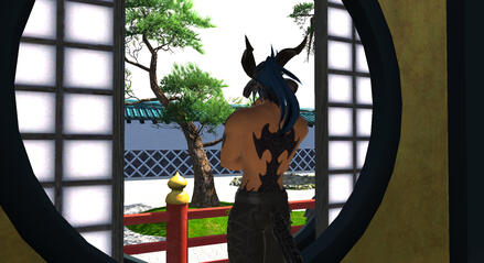 Waking up in Kugane for the first time